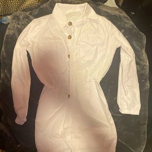 White short dress/romper